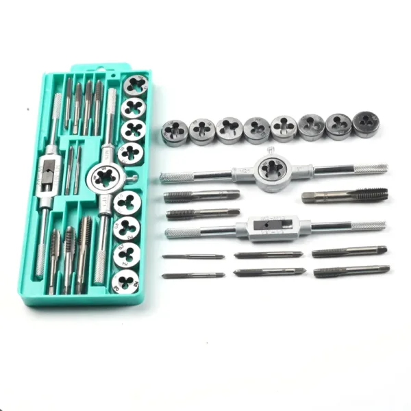 Metric Tap and Die Set - 8/12/20 Pieces - Image 2