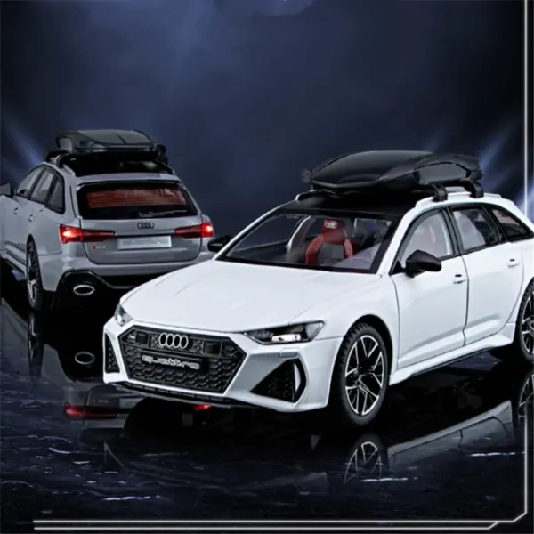 1/24 Audi RS6 Diecast Alloy Car Model - Image 6