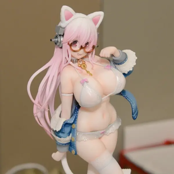 26CM Super Sonico PVC Anime Figure Model - Image 6