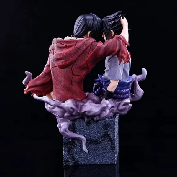 17cm Naruto Uchiha Itachi & Sasuke Figure - Image 4