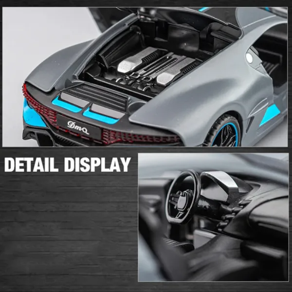 1:32 Alloy Bugatti Divo Diecast Toy Car - Image 5