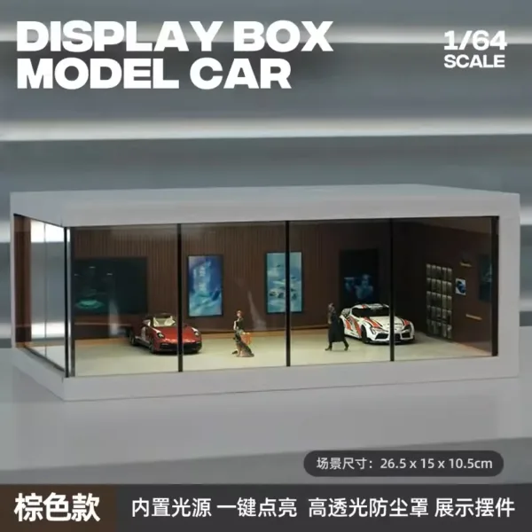 1:64 Scale Car Model Display Storage Box - Image 6