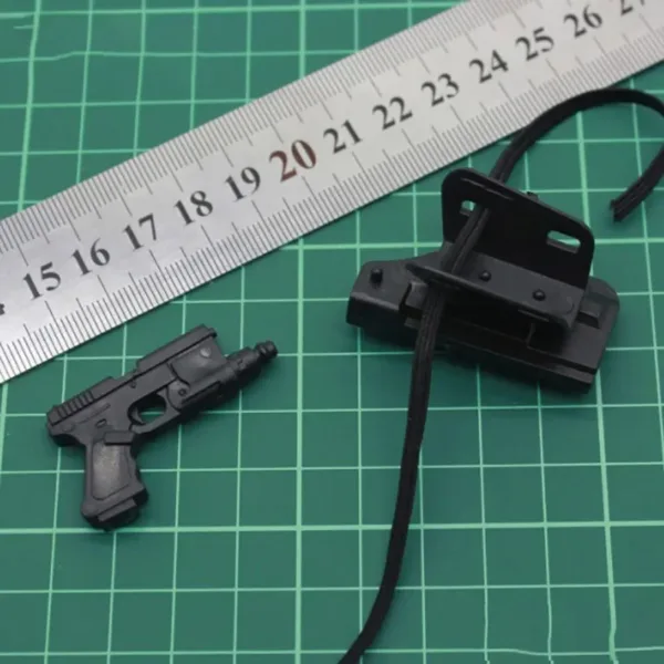 1/6 Scale Pistol with Holster for Action Figures