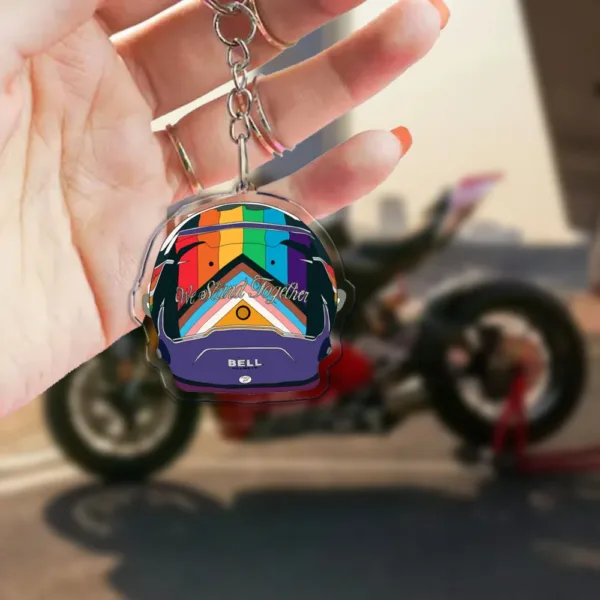 F1 Motorcycle Keychain Pendant for All - Image 9