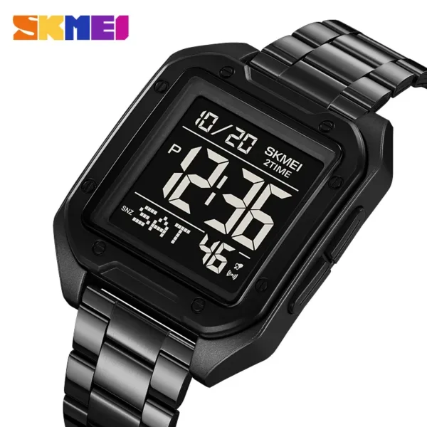 Digital Military Wristwatch for Men Waterproof