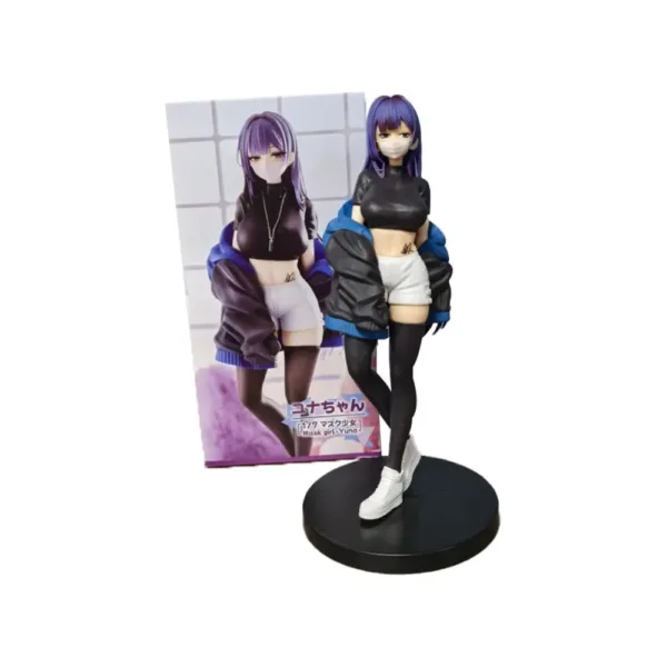 24CM YUNA Anime Figure PVC Decorative Model