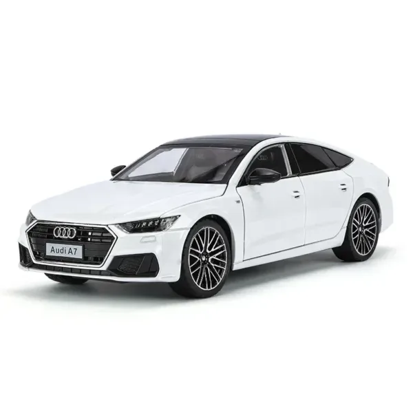 1:24 Audi A7 Diecast Model Car with Lights - Image 6