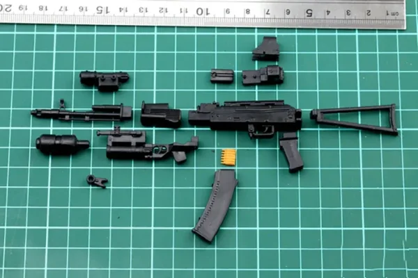 1/6 Scale Submachine Gun Toy Model for Figures - Image 6