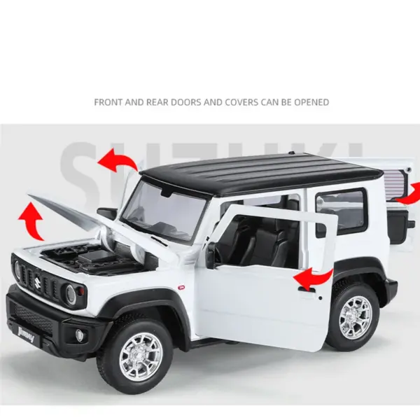 1:24 Suzuki Jimny Alloy Diecast Car Model - Image 3