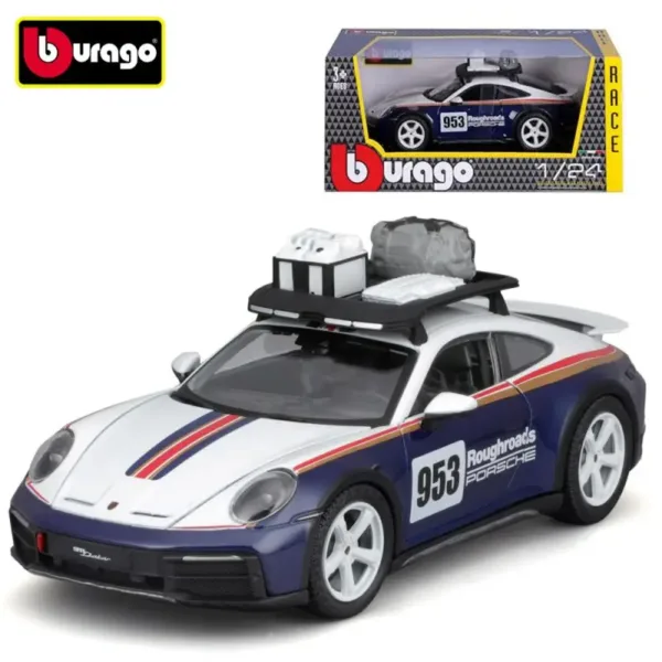 Bburago 1:24 Porsche 911 Dakar Diecast Model