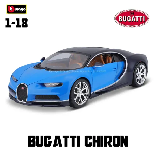 Bburago 1:18 Bugatti Mistral Diecast Model Car - Image 16