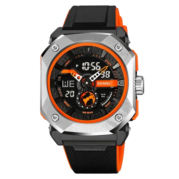 Digital Sport Watch with LED Display 5Bar - Image 9