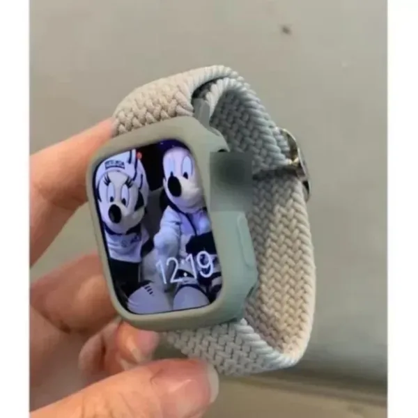 Korean Cute Nylon Strap for Apple Watch 38-49mm - Image 10