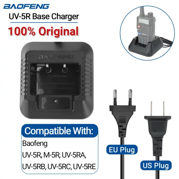 Baofeng UV-5R Desktop Battery Charger