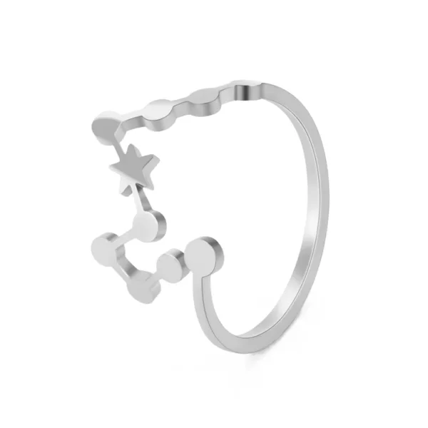 Zodiac Constellation Rings Set for Women - Image 11