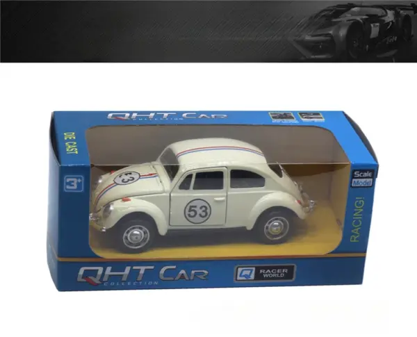 32 Alloy Volkswagen Beetle Diecast Car Model - Image 6