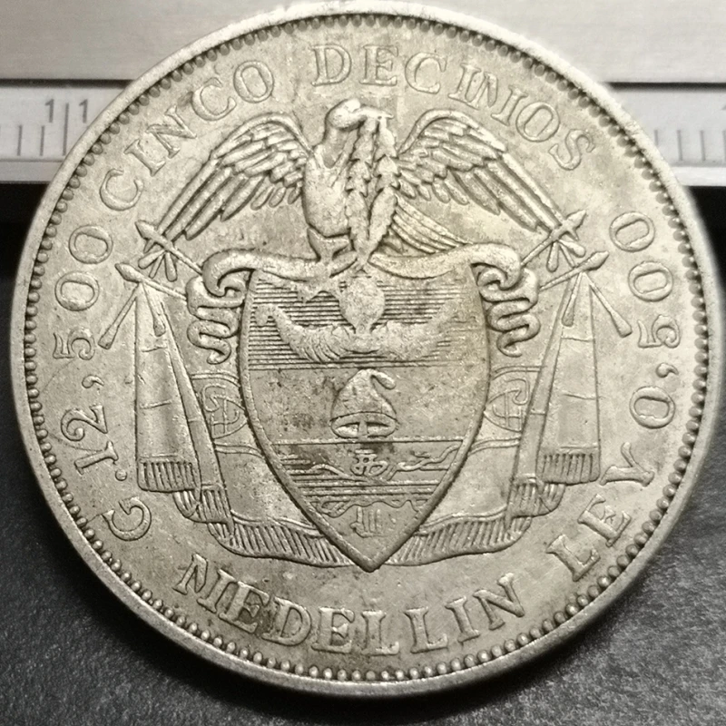 Vintage 1889 Colombia Replica Portrait 2 Vintage 1889 Colombia Replica Portrait - Image 2