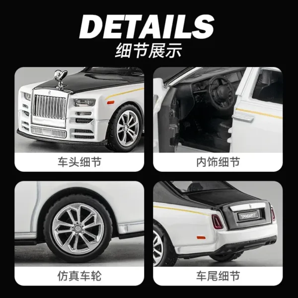 Rolls Royce Phantom Diecast Model Car - Image 4