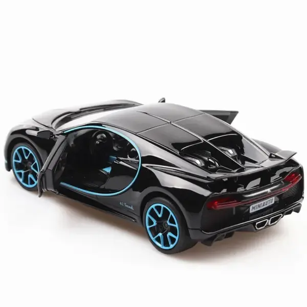 1:32 Bugatti Chiron Metal Diecast Car Model - Image 5