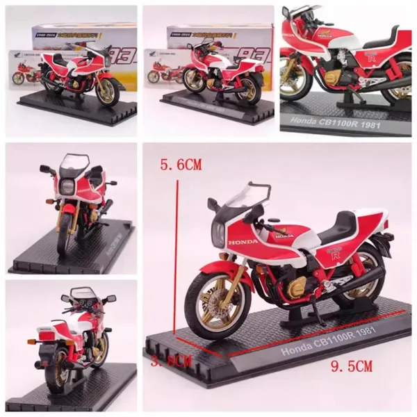 1/24 Scale Honda Motorcycle Diecast Model Toy - Image 4