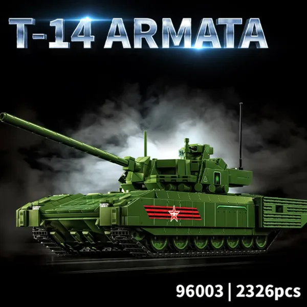 Russian T-14 Armata RC Building Blocks Set - Image 7