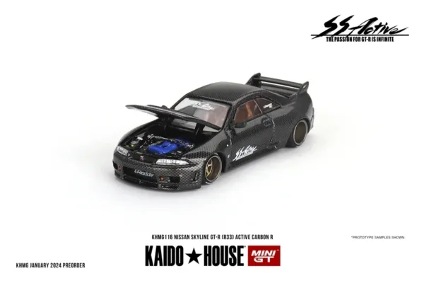 Nissan Skyline GT-R (R33) Diecast Model 1:64