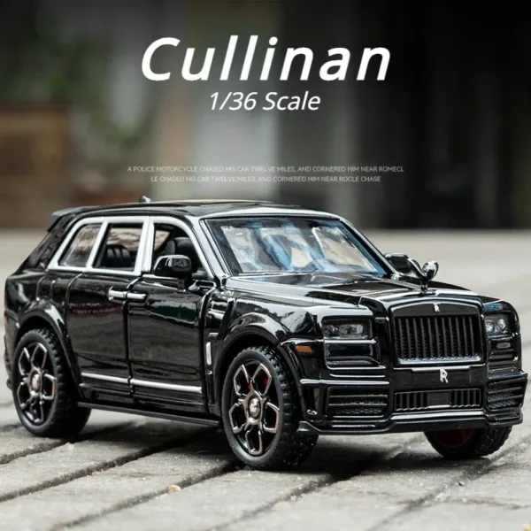 1:36 Rolls Royce Cullinan Diecast Model Car