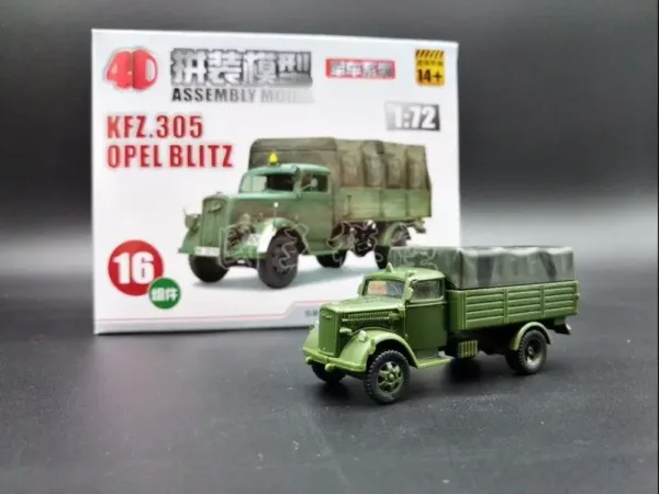 1:72 Hummer Missiles Assemble Model Truck - Image 9