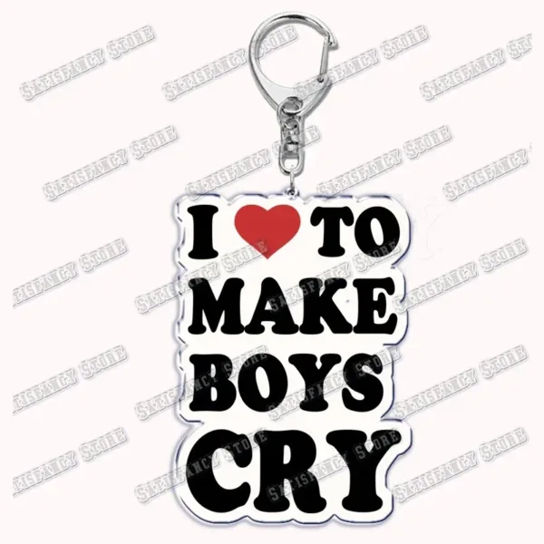 Silver Keychain with Heartfelt Letter Design - Image 7