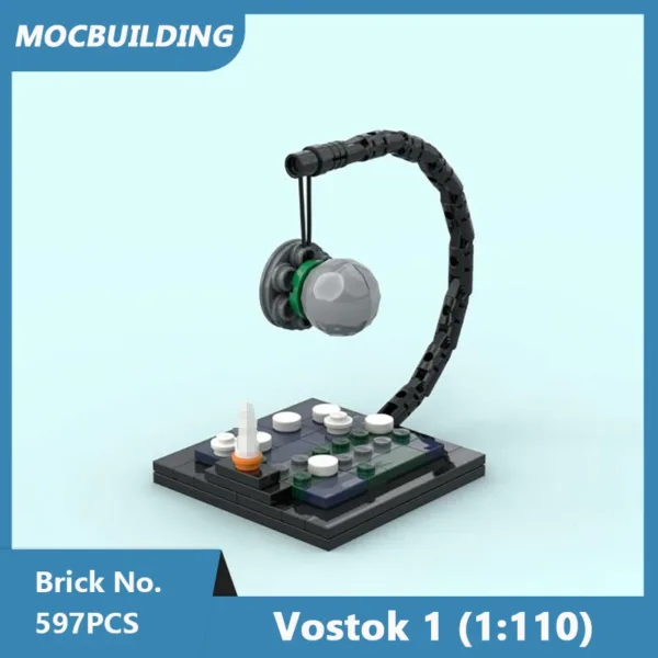 MOC Building Blocks Vostok 1 Capsule Set - Image 4