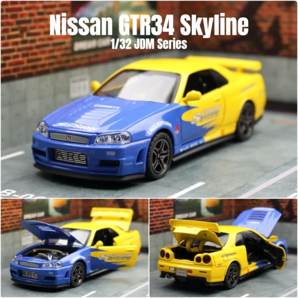 1/32 Nissan Skyline GTR R35 Racing Model - Image 11