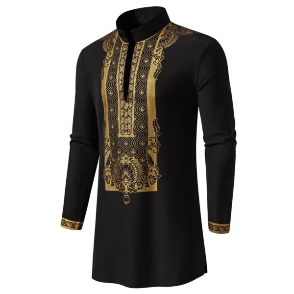 Men's Dashiki Suit Set for Spring or Autumn - Image 5