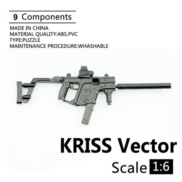 1/6 Scale MSR Sniper Rifle Model for Action Figures - Image 7