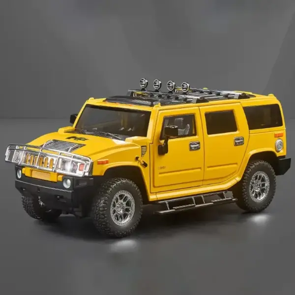 1:18 Hummer H2 Diecast Model Car with Sound - Image 9