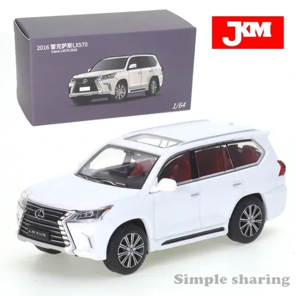 1/64 Scale Lexus 570 Diecast Model Car - Image 7