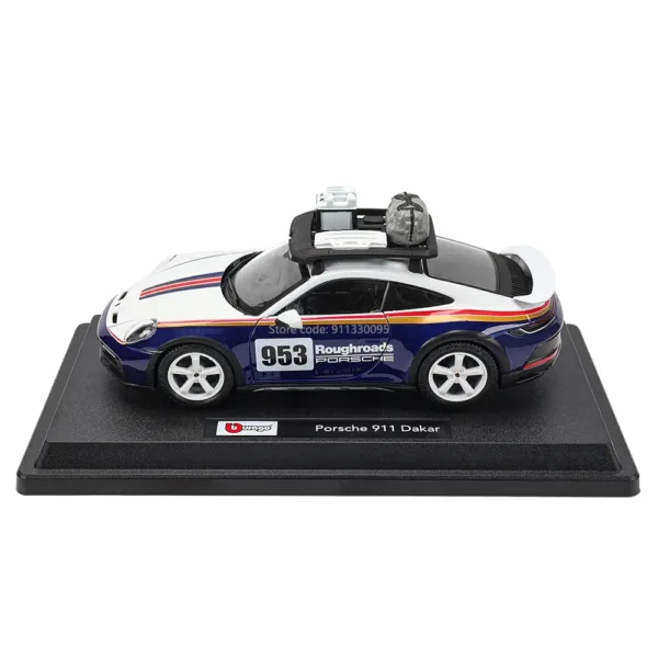 1:24 Scale Porsche 911 Dakar Diecast Model - Image 2