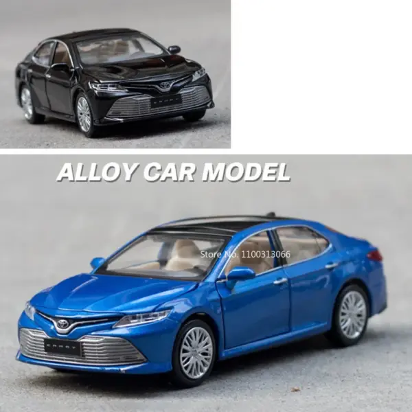 1:34 Diecast Toyota Camry Toy Model with Lights - Image 6