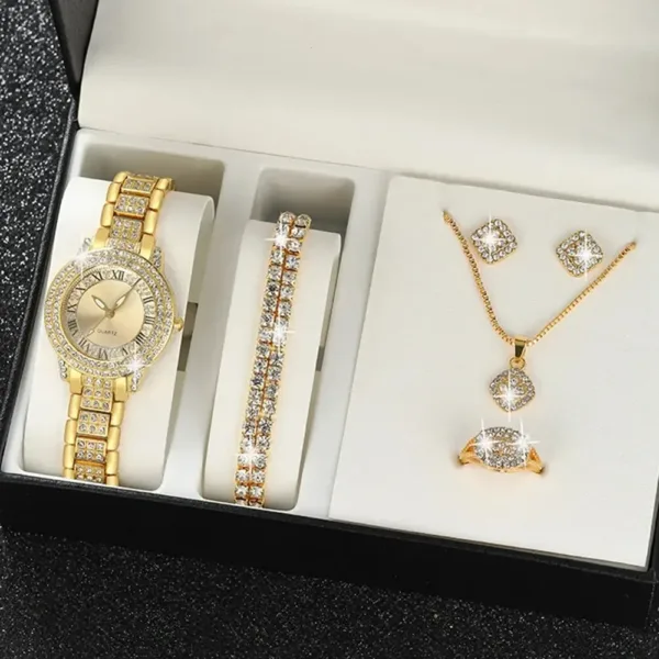 7-Piece Women's Quartz Jewelry Set - Image 7