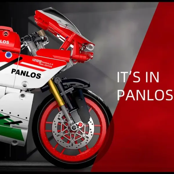 803Pcs Motorcycle Building Blocks Set - Image 3