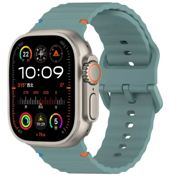 Silicone Strap for Apple Watch 46mm 45mm 44mm - Image 17