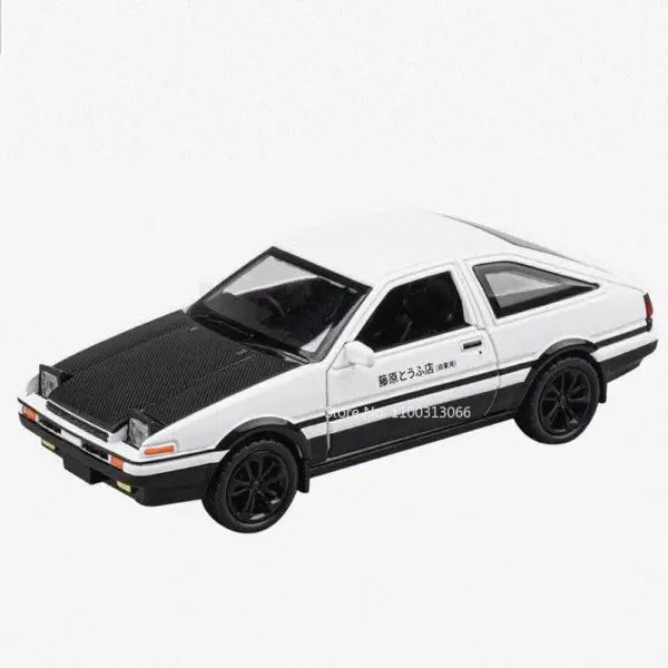 1/36 Diecast AE86 Sports Car Model with Lights - Image 7