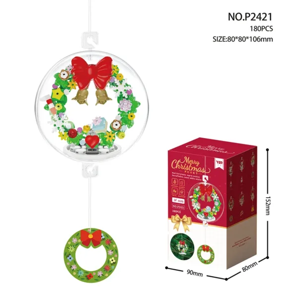 Christmas Mini Building Blocks Decoration Set - Image 9