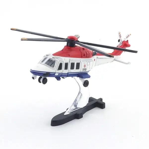 AW139 Helicopter 1/64 Scale Diecast Model - Image 2