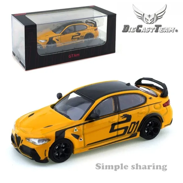 1:64 Scale Diecast Alfa Romeo Giulia Model - Image 9