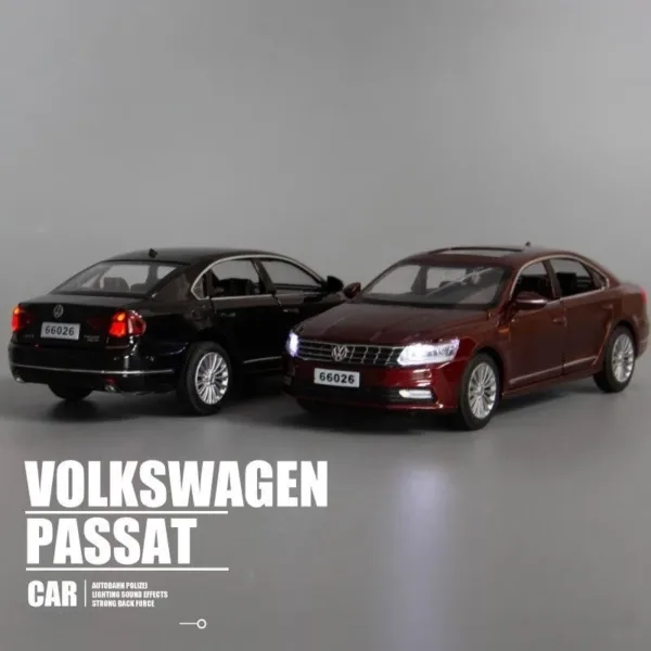 1:32 Diecast Volkswagen Passat Toy Car Model - Image 4