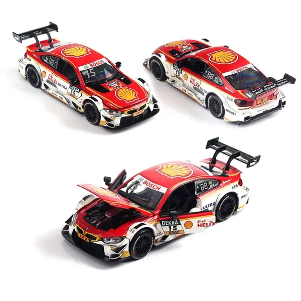 BMW M4 DTM M8 GTE Diecast Car Model - Image 5