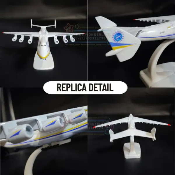 Antonov AN225 Mriya 1:400 Metal Model Aircraft - Image 5