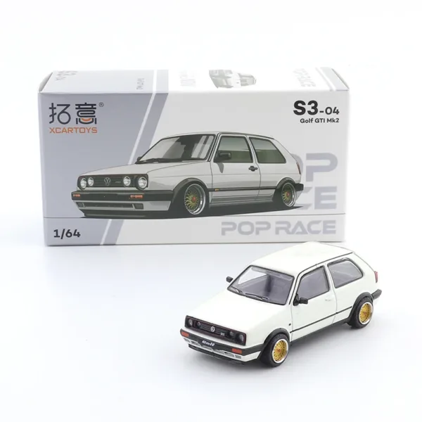 1/64 Scale VW Golf GTI Mk2 Diecast Model