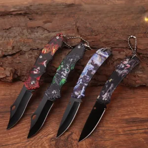 Stainless Steel Folding Knife 7.5cm Blade