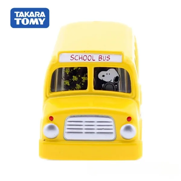 Snoopy School Bus Diecast Model Toy 1:64 - Image 5